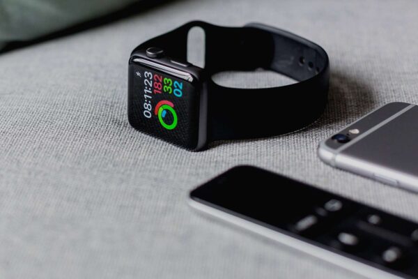 Black-colored Smart Watch - Apple